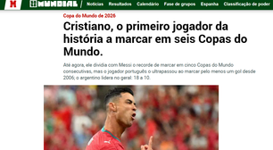 'Quebrou recorde' e 'Ronaldo está de volta': imprensa internacional celebra vitória de Portugal na Copa e gols de CR7
